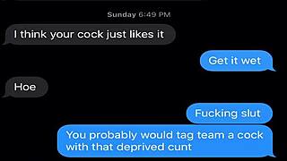 Wife Sexting About Threesome With Slutty Pussy