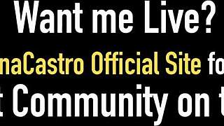 angelina castro tries the taste of prince yahshuas warm load