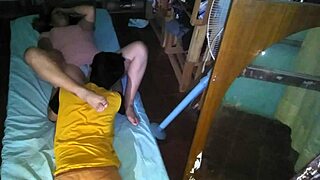 Watch me suck my sexy milf girlfriend at night