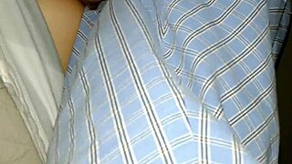 Wife Lena P OV pediculous and squirting hard with Hitachi during cunnilingus
