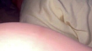 It’s two girls: a fat mature woman with really big tits, and a young guy, me; she teaches me how to masturbate and I pleasure her