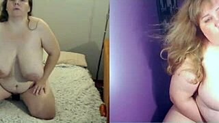 chatting with my bbw sister on video