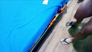 Stepmom's dirty hand grips stepson's huge cock for raw homemade action