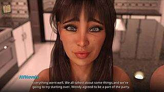 Fingering Fun with Racheal Gets Interrupted by Big Tits Tease