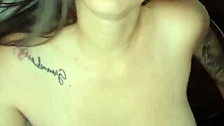 milf masturbates pussy alone at home