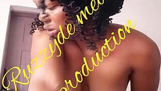 Ebony MILF with a gorgeous ass and a preferred toy – Ruzzyde