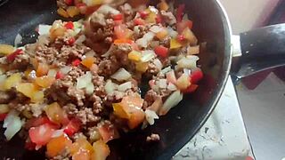 Hot Stepmom Teaches Cooking While I Crave Her Body