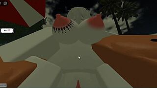 cute milf jumps dick by reshak3 😏