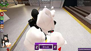 Whoreblox Game - Gangbang Moment 1