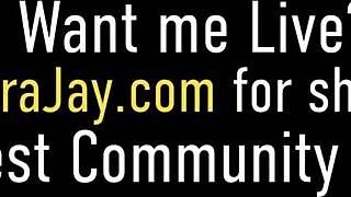 Sara jay and maxine x ride big black cocks in lingerie, licking big tits and getting jizz on faces.