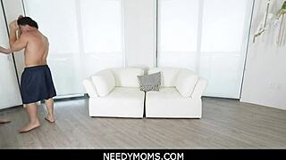 Redhead Stepsis Annabel Redd Rides Huge Cock in Taboo Action