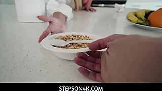 Sensual care and intimate moments of stepmom with bedridden stepson - POV