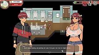 Step mom says, 'Check out my gigantic boobs in this lingerie'