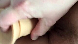 slut wife big dildo