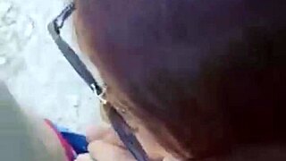 my wife is a slut bent over in doggy style getting blowjob while cheating