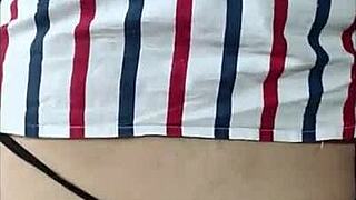 lifting my neighbor's dress in the kitchen