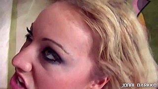 Big Tit Blonde MILF Receives Monster Cock Blowjob and Hardcore Fucking.