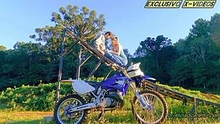 Fucking On Motorcycle Track - Dare To Watch?