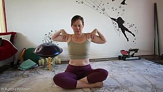 Lesson 327 With Sexy Mommy Yoga Instruction