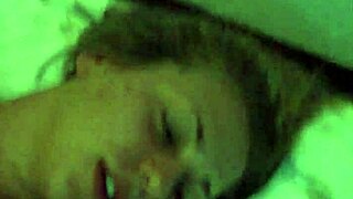 Chubby Italian Milf gives a sloppy blowjob pov