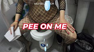 Neighbor Helps Make Porn And Licks Urine