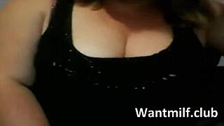 Milf dances and fucks alone at home, cumming on wantmilf club