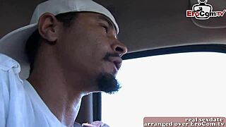 british brunette milf tries amateur sex with black cock