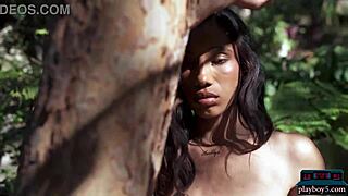 Sultry ebony mom Brooklyn’s self indulgent softcore video featuring her voluptuous assets
