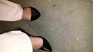 She started with intimate webcam play, then went full anal