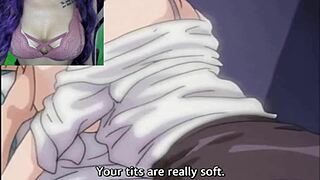 Uncensored Hentai in which milk loving mommies engage in loving passionate Paizuri