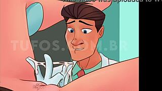When Brazilian mom visits the gynecologist for the first time it goes a little steamy