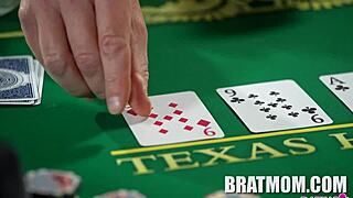 Matthew Meier goes all in for stepmom Kira Queen with blowjob and ass play