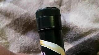 Ebony Milf Squirts with New Toy!