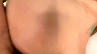 Why is the little guy so happy with Sirenita Fuentes' big tits and ass?