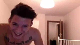 Young couple CUMS twice on webcam in public outdoor setting