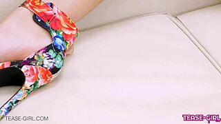 super hot blonde teen stepdaughter teases stepdad with seductive moves