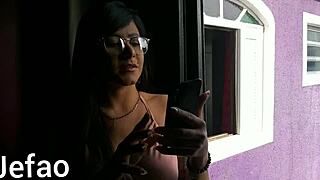 Indian milf takes huge cock from pussy to ass effortlessly.