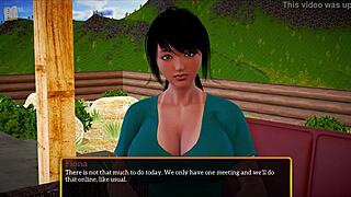 Erotic journey for a mature woman in a new household