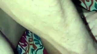Amateur MILF fucks a toy