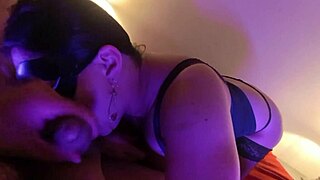 Very satisfying blowjob to European amateur MILF