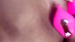 wow, massive squirt hits camera with remote vibrator!