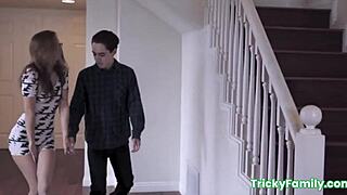 Stepmom britney amber has sex with big dick stepson