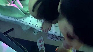 The sensual missionary encounter of the Asian man with a mature woman