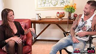 Mischievous Milf Sofie Marie Cuckolds Husband With Stranger