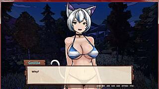 Have fun on a breeding farm with mature cute ladies