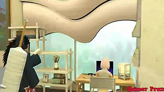 Does Itachi fuck Hinata hard in the ass and fill her with cum?