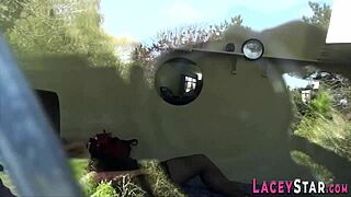 mature lesbian granny enjoys riding her toy