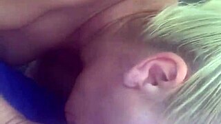 Slutty wife gives blowjob then rides husband POV.