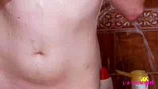 Hot teen braces shower scene