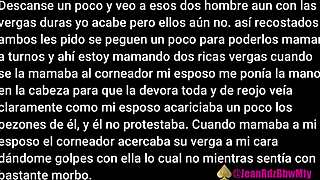 video relato viaje en uber con una mujer